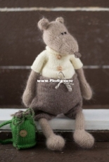 Nelly Shkuro - Knit A Miracle - Boris the mouse - Russian