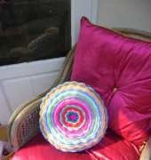 Flower pillow