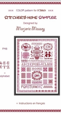 Marjorie Massey - Mystery 8 2021 - Stitcher's Home Sampler -