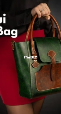 Creative Awl  - Chasqui Tote bag  - Leather