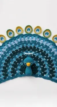 Yarn Wave Shop - Banga Vaicekauskiene - Patrick the Peacock