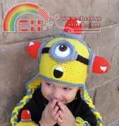 Briabby HandMade - Joni Memmott -Crochet Siren Alien Hat Pattern