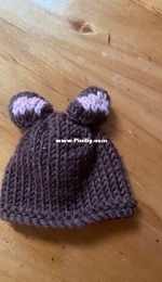 Little Ears Premmie Cap by Wildwood Designs-Free