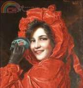 Golden Kite 2258 Woman in Red