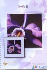 I Love CrossStitch ILCS JH-026 Orchid II