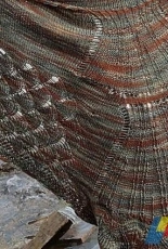 Jakobsweg Shawl by Edith Frank-English,German-Free