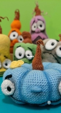 markovka Crochet - Tatiana Velichko - Татьяна Величко - Pumpkins - Russian - Free