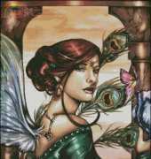 HAED HAERB 2303 Peacock Fae by Renee Biertempfel