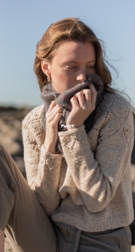 Surprise! Mohair Cowl by EweKnit Toronto-Free