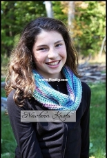 Newborn Knots - Amanda Chapman - 93 Unforgettable Ridges Cowl Infinity Scarf