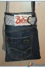 BAG with jeans upcycling