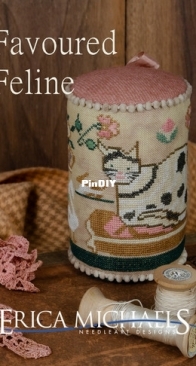 Erica Michaels Needleart Designs - Favoured Feline