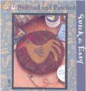 Hatched and Patched-#F024-Chikadee Pincushion