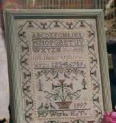 Thistle Sampler from Cross Stitch and Needlework 08 1997
