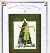 Liebevolle Kreuzstichentwurfe LKE W-39-09 - Lulu Belle we wake up before Xmas