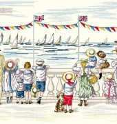 DMC All Our Yesterdays K3698 Cowes PCS