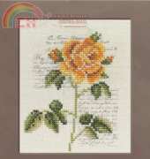 Lanarte 34591 Yellow Rose - Gele roos