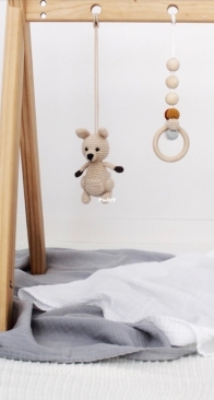 Knittingardenn - Saide Betül Gürsoy - Kangaroo Joey - Kanguru Joey - Turkish