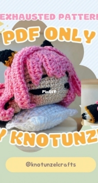 Knotunzel Crafts - Knotunzel - Spy Anya Exhausted