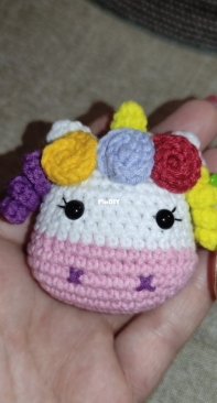 Unicorn keychain