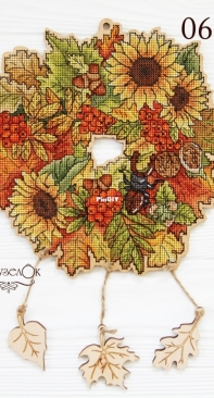 Fruzelok 0603. Autumn wreath
