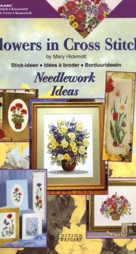 Zweigart - Flowers in Cross Stitch by Mary Hickmott