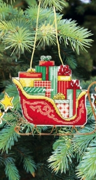 Crystal Art T-01 Set of pictures "Christmas toys"