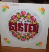 Card for my lovely sister