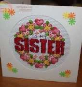 Card for my lovely sister