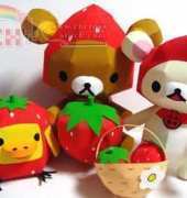 Paper Crafts - Rilakkuma Strawberry
