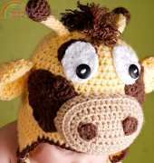 Boomer Beanies - Nicole Thompson - Gary the Giraffe Hat