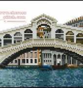 The Rialto Bridge from Вышитые картины Embroidered Pictures 9 2007 XSD