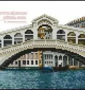 The Rialto Bridge from Вышитые картины Embroidered Pictures 9 2007 XSD