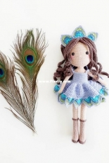 Peacock girl