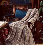 Leisure Arts-Barbara Shaffer-800995-Toasty-Cables-Afghan