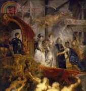Golden Kite 486 The Arrival of Marie de Medici