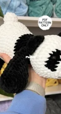 Crochet by Genna - Genna Tatu - Floppy Panda