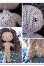 Grace Notes Knit Doll by Beth Ann Webber/By Hook, By Hand Blog-Free