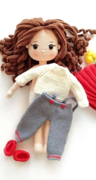 Amigurumi Land - Esra Erdurcan - Elina Kıyafet  Dress - Turkish