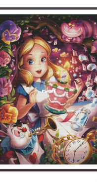 Zanna Cross Stitch - Alice by Zanna Crosswell
