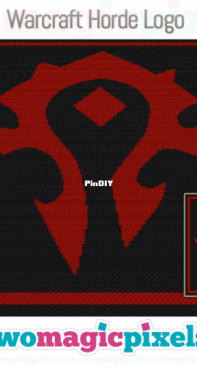 Two Magic Pixels - Warcraft Alliance Logo, Warcraft Alliance Logo Small, Warcraft Horde Logo, Warcraft Horde Logo Small