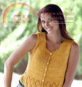 Sunflower Crop Top by Fiesta Yarns