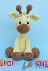 Pink Fox Stitches - Gigi the Giraffe