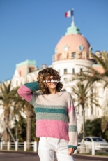 Dale Gull 379-01 Lilliana genser rosa by Anne-Kirsti Espenes – Norwegian – free