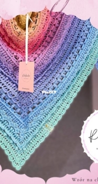 Reliefowelove - Monika Turecka - Gracja Shawl - Chusta Gracja - Polish