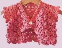 Mon Petit Violon - Vita Apala - Candytuft Shrug