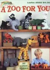 Leisure Arts -  Cindy Harris - 2622  A Zoo For You - English