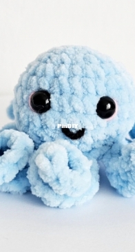 Octopus Blue (no sew)