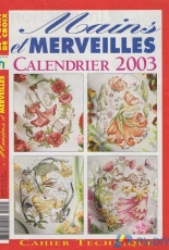 Mains & Merveilles Calendrier 2003