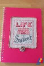 Stitched comunion favor